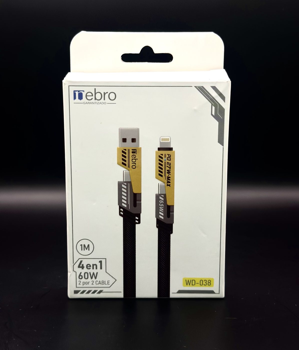 Cable 4 en 1 60W Nebro